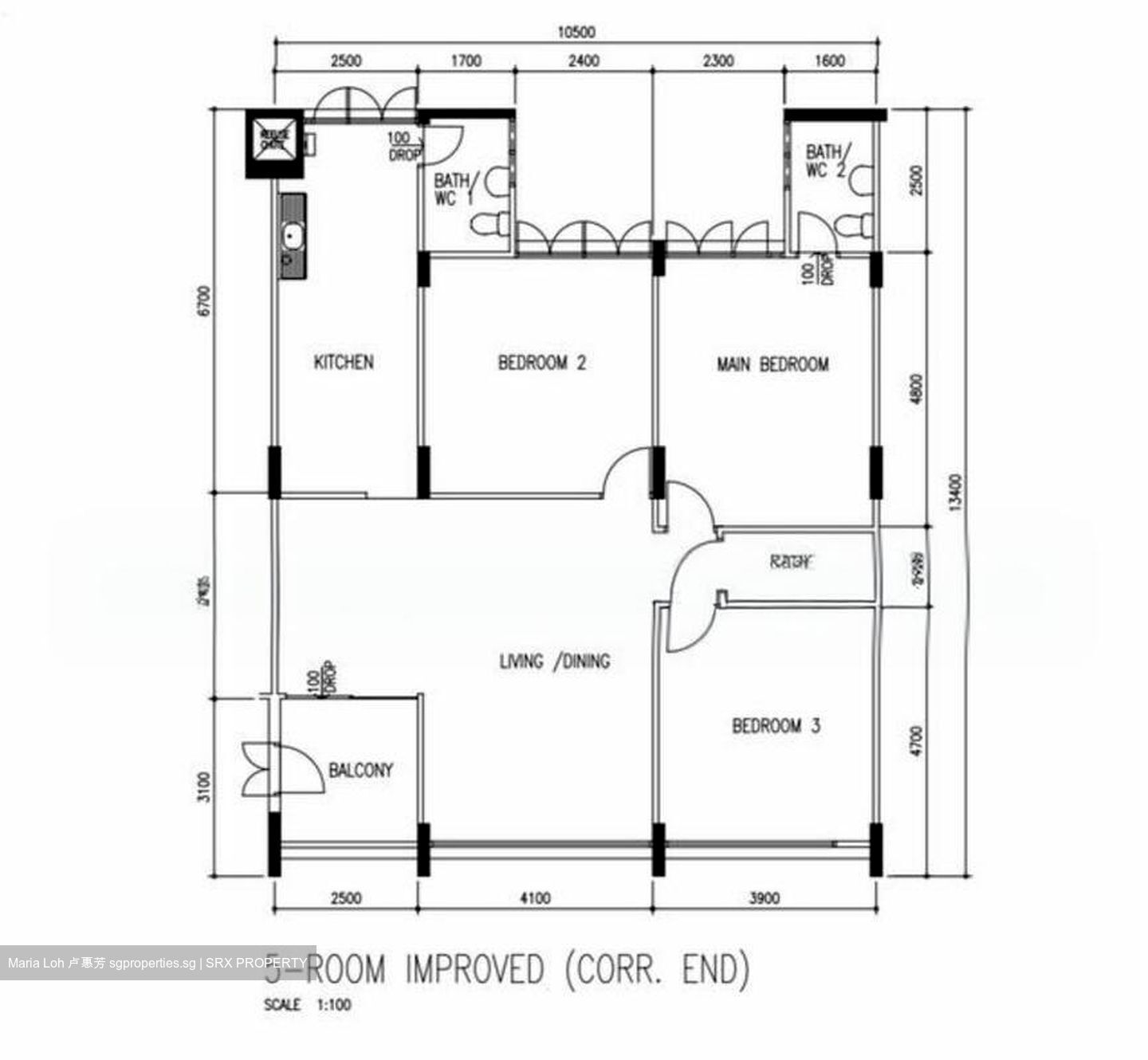 Blk 288 Yishun Avenue 6 (Yishun), HDB 5 Rooms #576819881